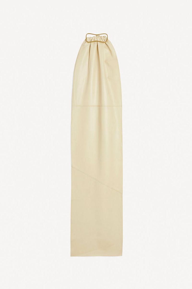 BY MALENE BIRGER Ceinture ROSALYEN Leather - Vanilla Cream 