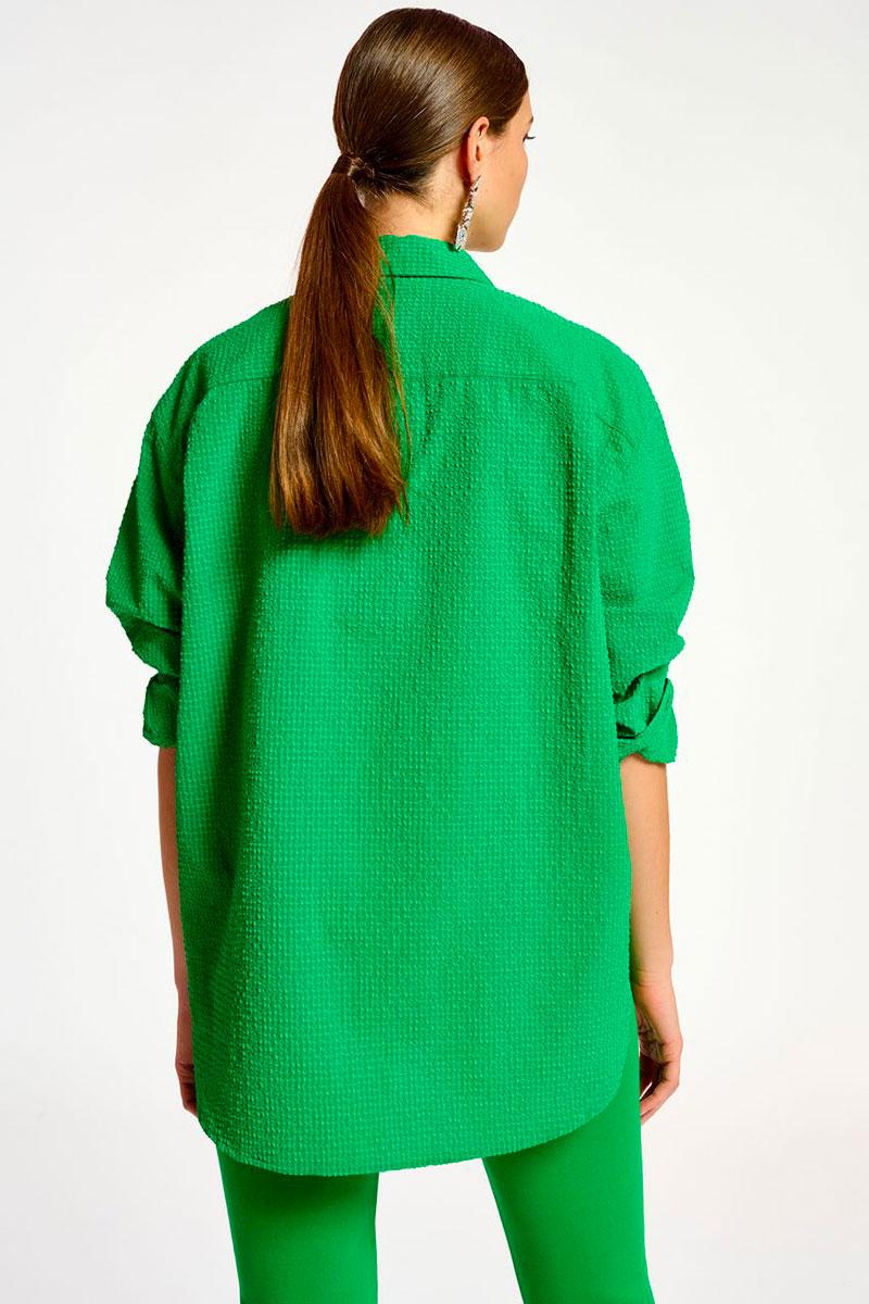 Essentiel Antwerp Chemise DOLIVIA Oversized shirt - Granny Smith 