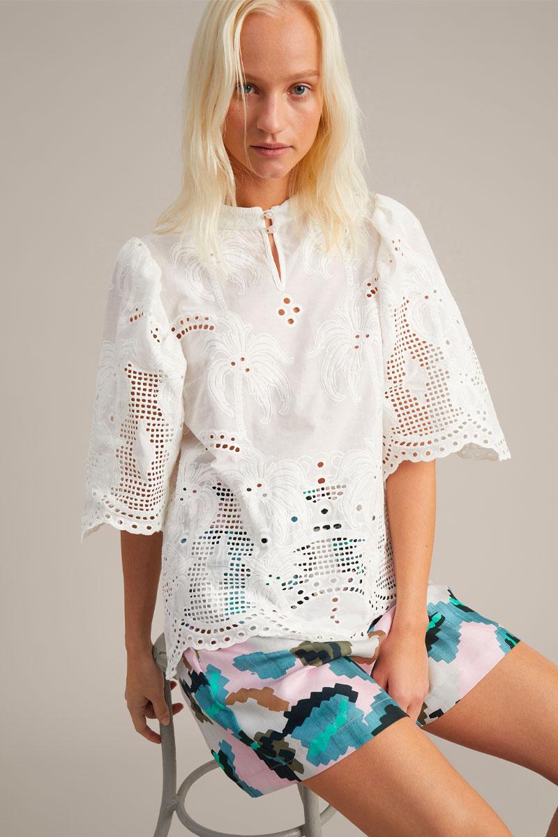 MUNTHE Top GREEK - Ivory 