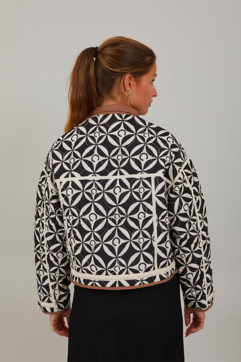 Coster Copenhagen Quilted Patchwork Jacket - Quilt Print 