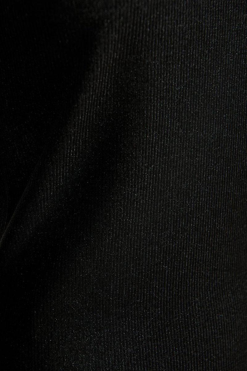 Essentiel Antwerp Top EDGE shiny jersey turtleneck - Black 