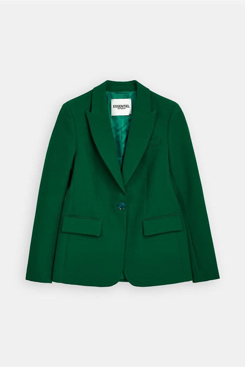 Essentiel Antwerp Blazer EMERGE Single Breasted Blazer - Toy Soldier 