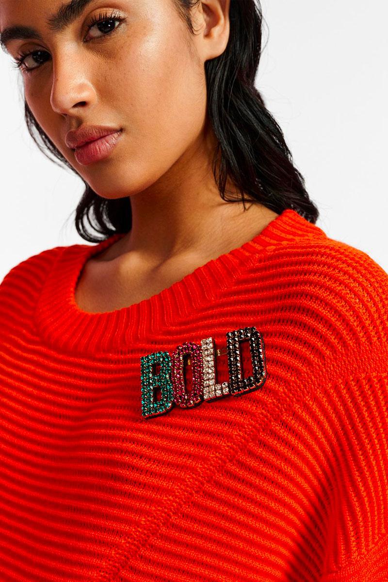 Essentiel Antwerp Broche EBOLDO Brooche - High Voltage  