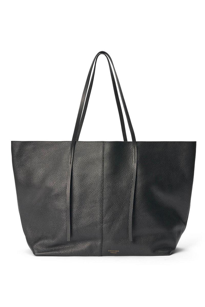 BY MALENE BIRGER Sac Cabas ABILLA - Leather  Coffee Bean 