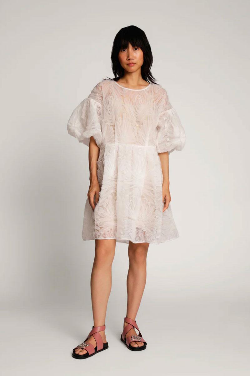 MUNTHE Robe KUBIC - White 