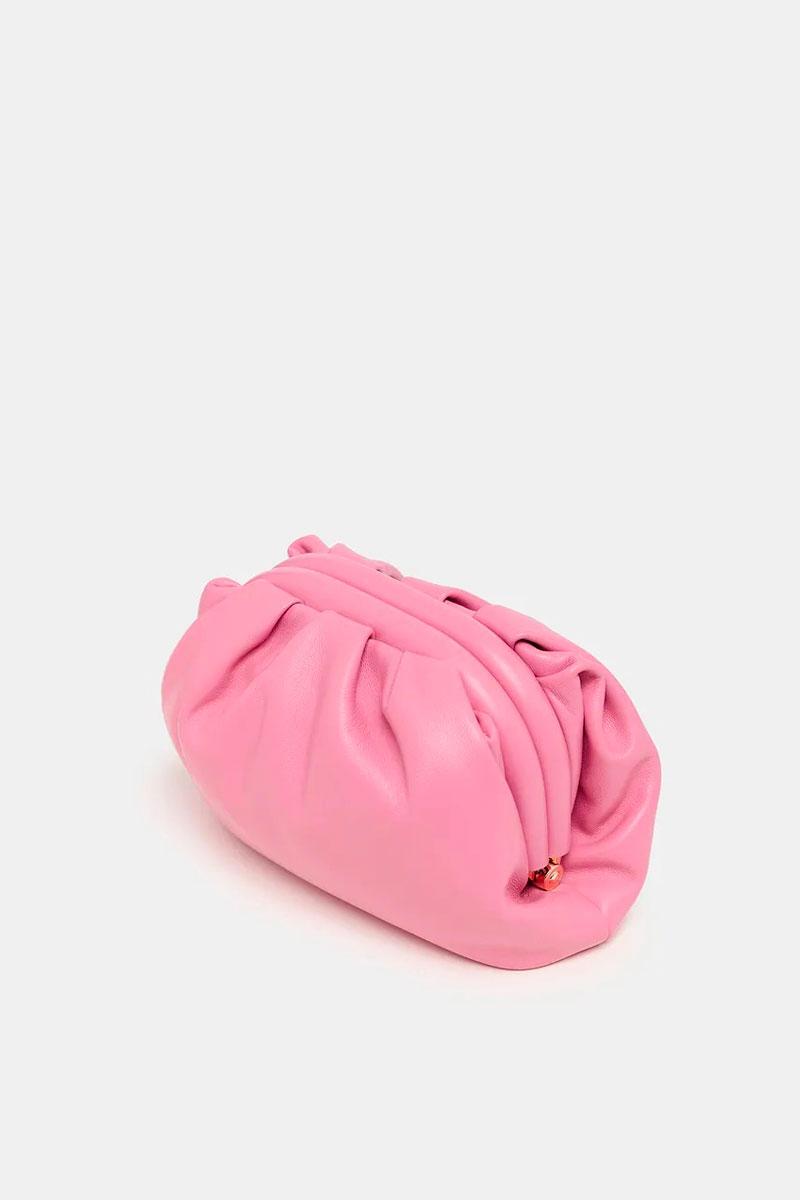 Essentiel Antwerp Sac GINGERS leather pouch - Raspberry Beret 