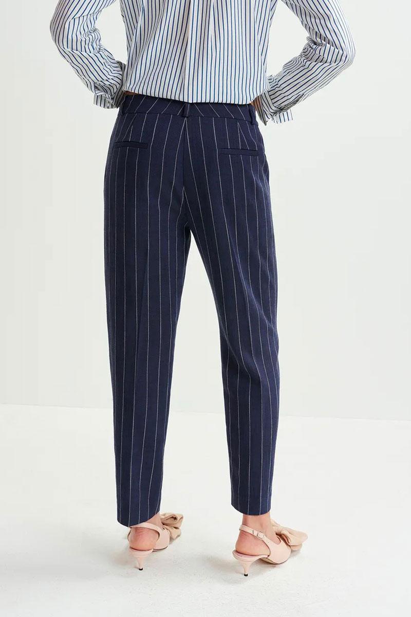 Essentiel Antwerp Pantalon HOST carotte leg pants - Combo Dark Sapphire 