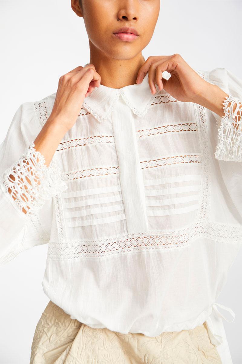 MUNTHE Blouse FERDIE - White 