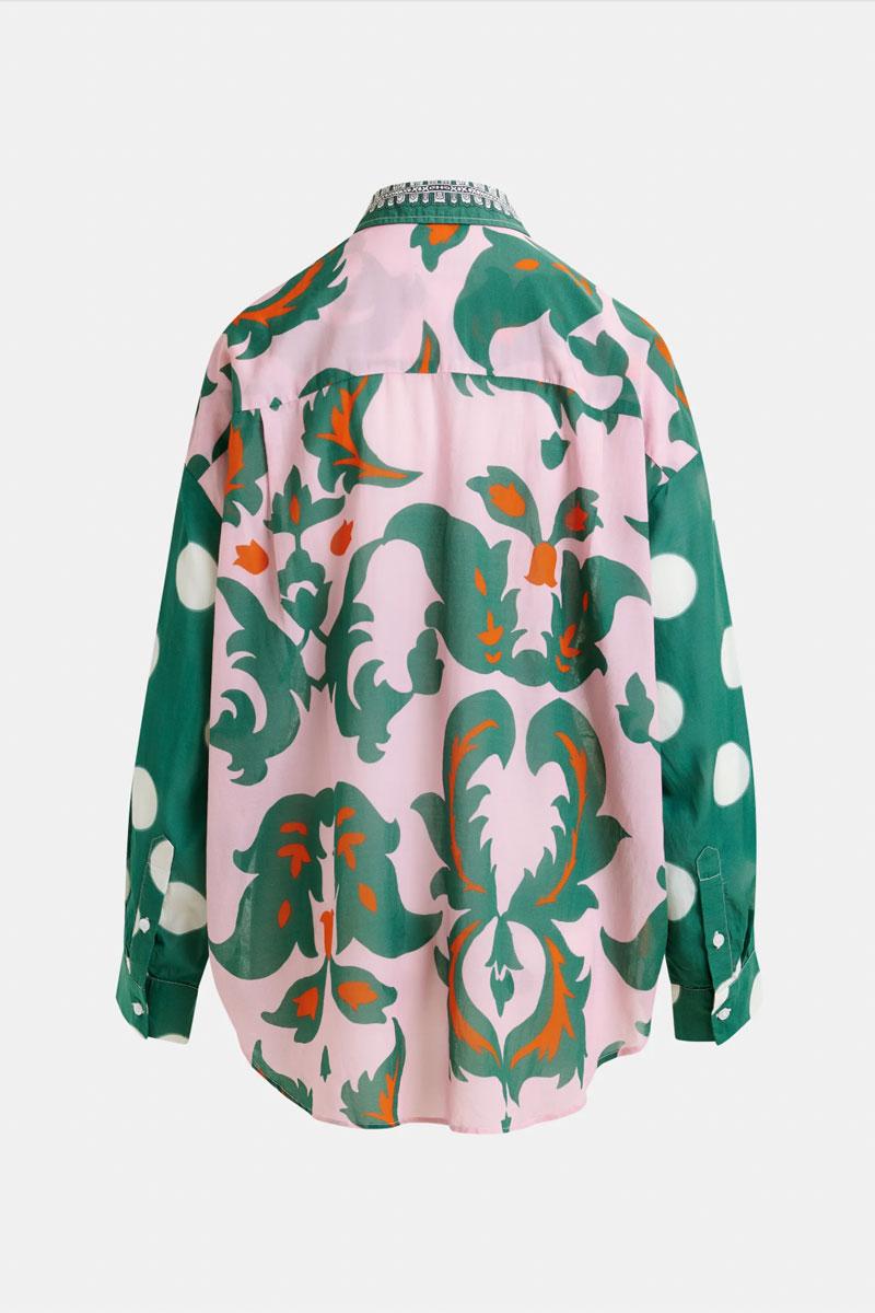 Essentiel Antwerp Chemise HOUISIANA printed shirt - Combo Off White 