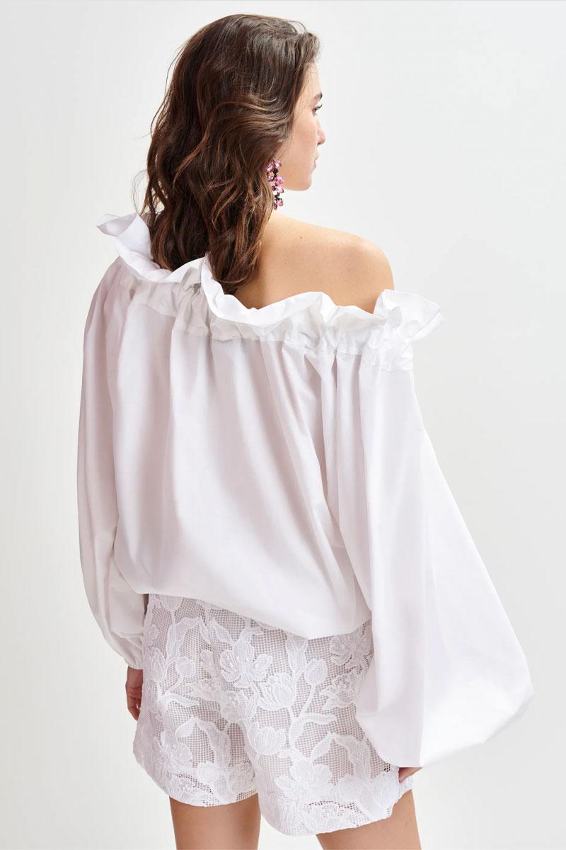 Essentiel Antwerp Top HAQUIRI - White 