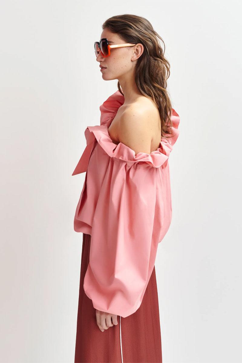 Essentiel Antwerp Top HAQUIRI - Pure Pink 