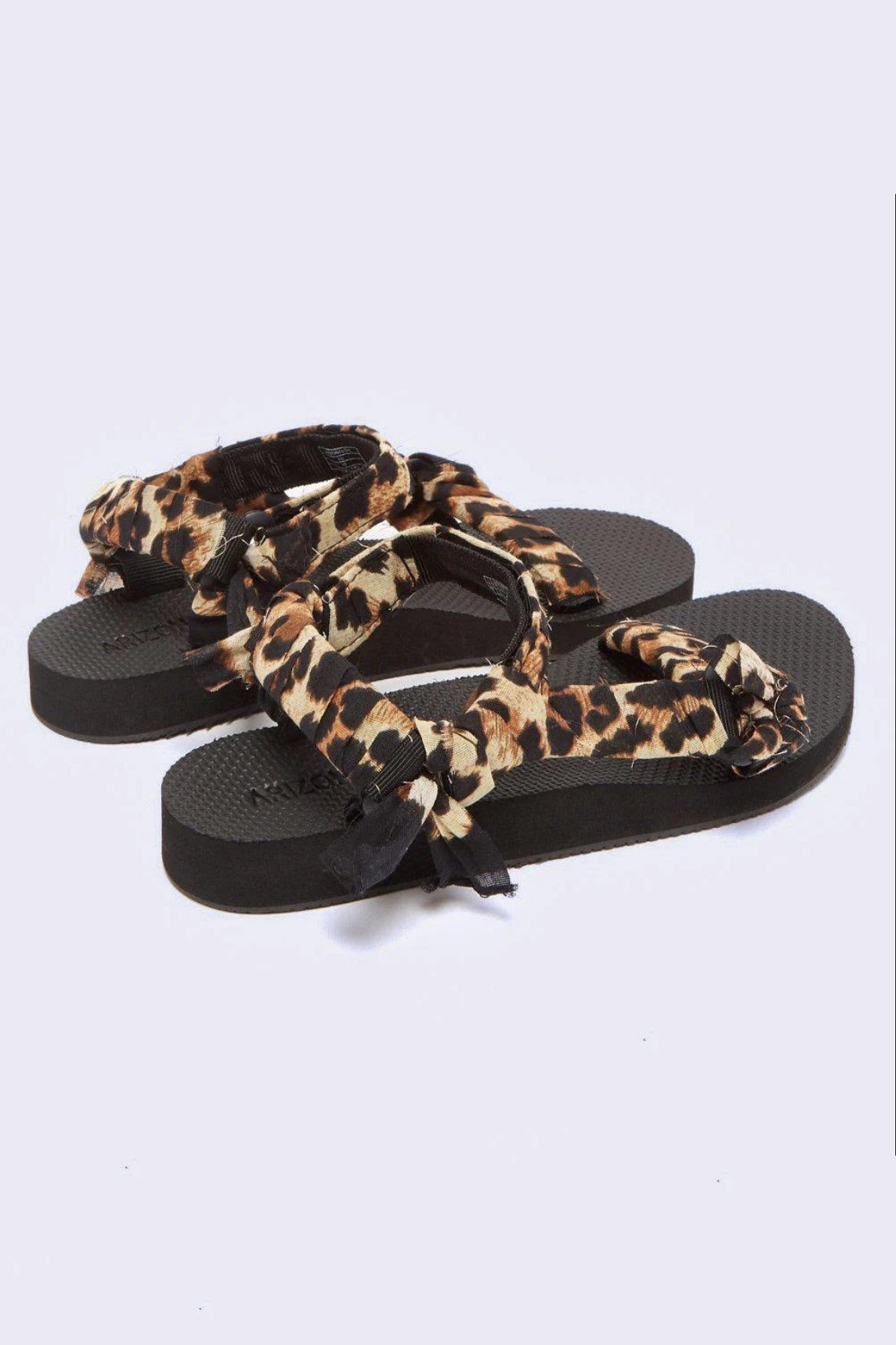 ARIZONA LOVE TREKKY Sandals - Leopard Print 