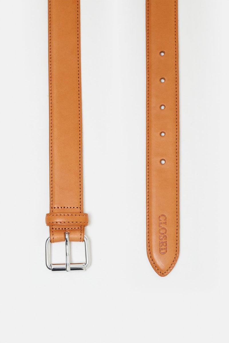 CLOSED MEN Belt - Cornelian Brown  