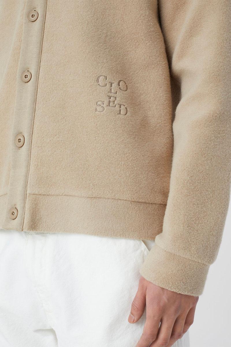 CLOSED MEN Cardigan - Biscuit  