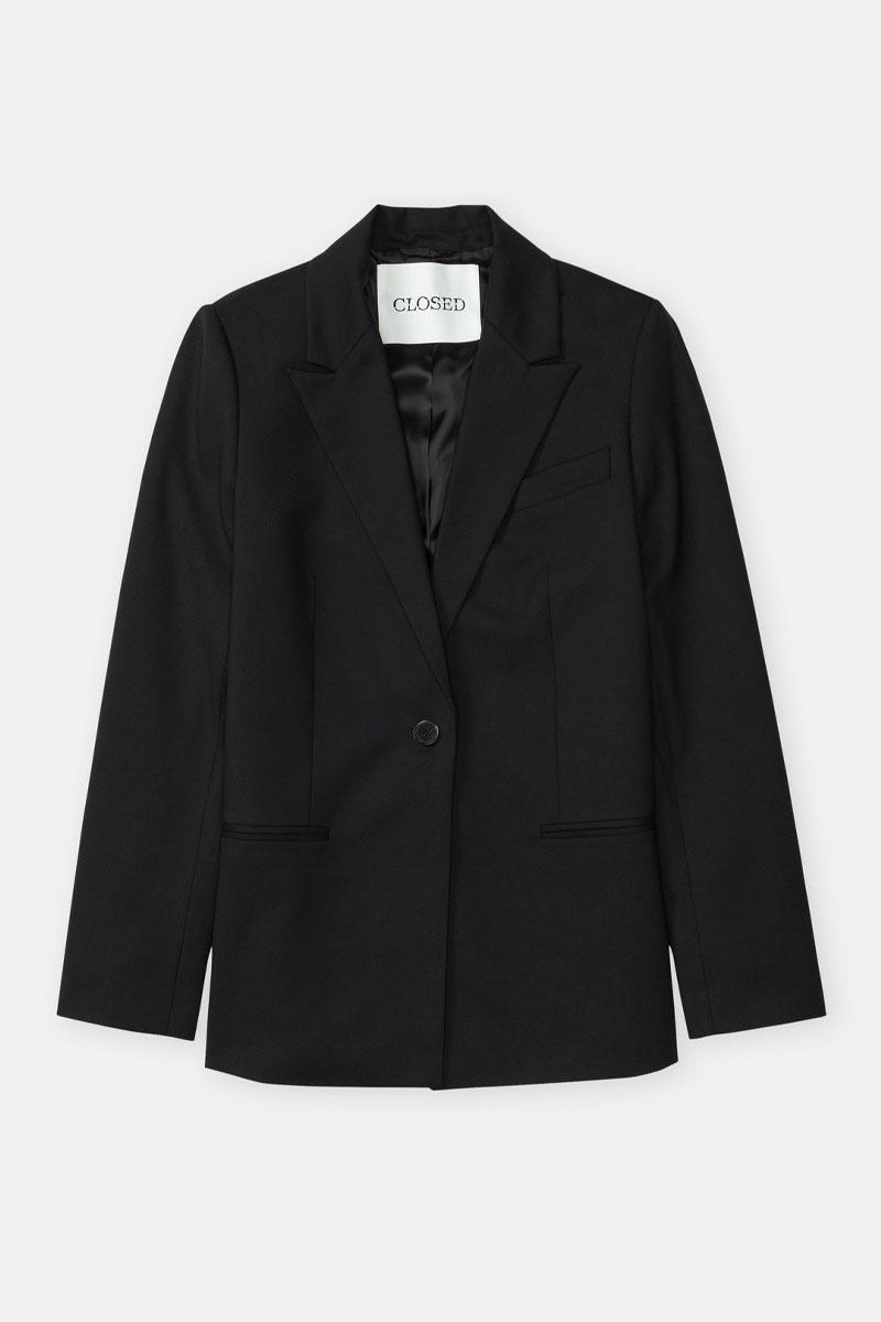 CLOSED Slim Blazer - Black  