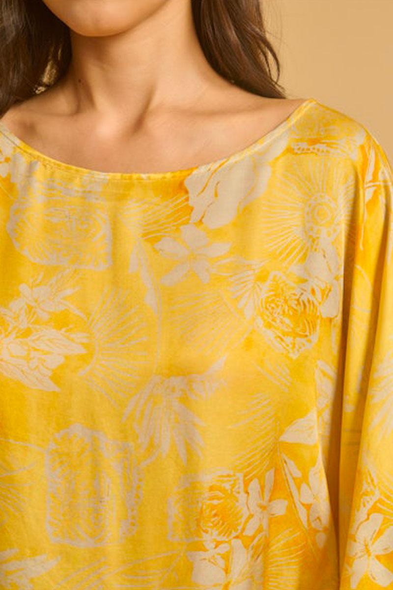 DIEGA Top TUMA  10220 - Jaune Ecru  