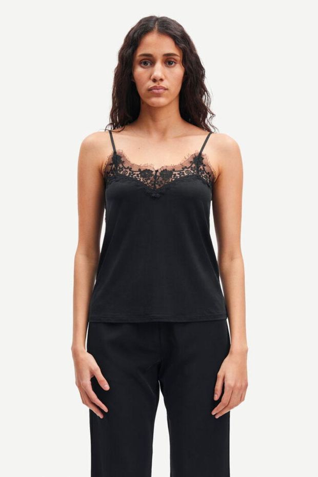 Samsoe Samsoe SLIP Top 6202 - Black 