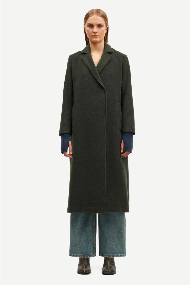 Samsoe Samsoe Manteau ASTRID Coat 11104 - Forest Night 