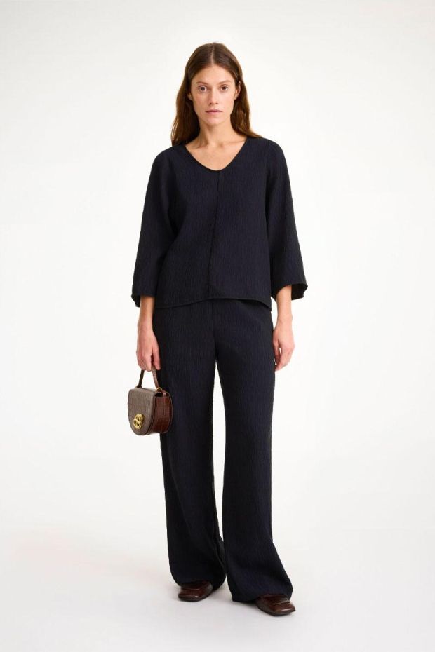 BY MALENE BIRGER Pantalon DARJA - Black 