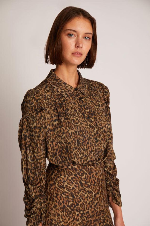 MUNTHE Blouse TIELLA - Brown 