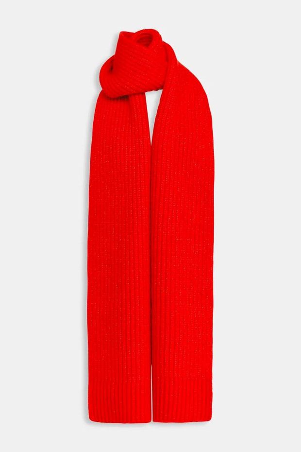 Essentiel Antwerp Echarpe GONOVAN ribbed knitted scarf - Telephone booth 