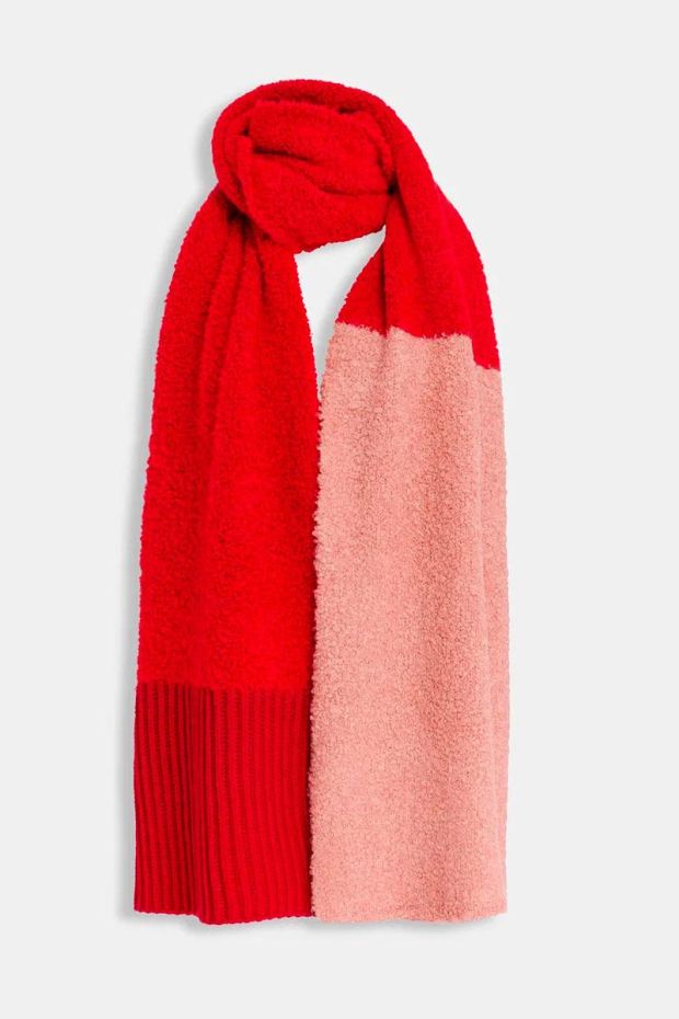 Essentiel Antwerp Echarpe GOFFEE tricolour scarf - Combo Telephone Booth 