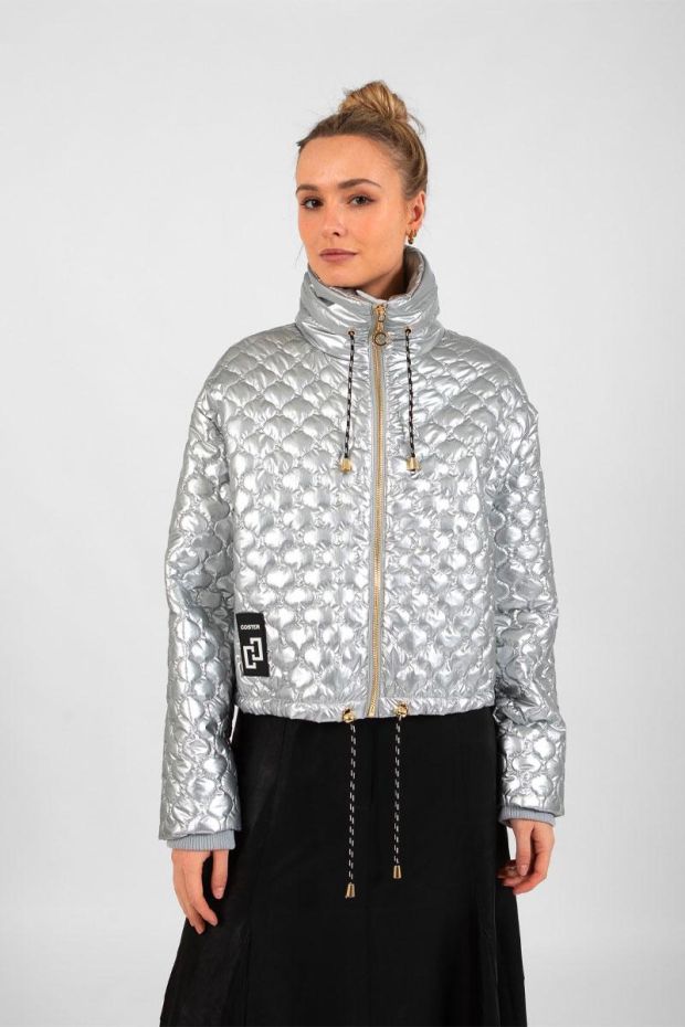 Coster Copenhagen Quilted Jacket - Silver 