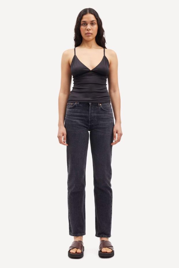 Samsoe Samsoe SUSAN Jeans 14605 - Black Blizzard 