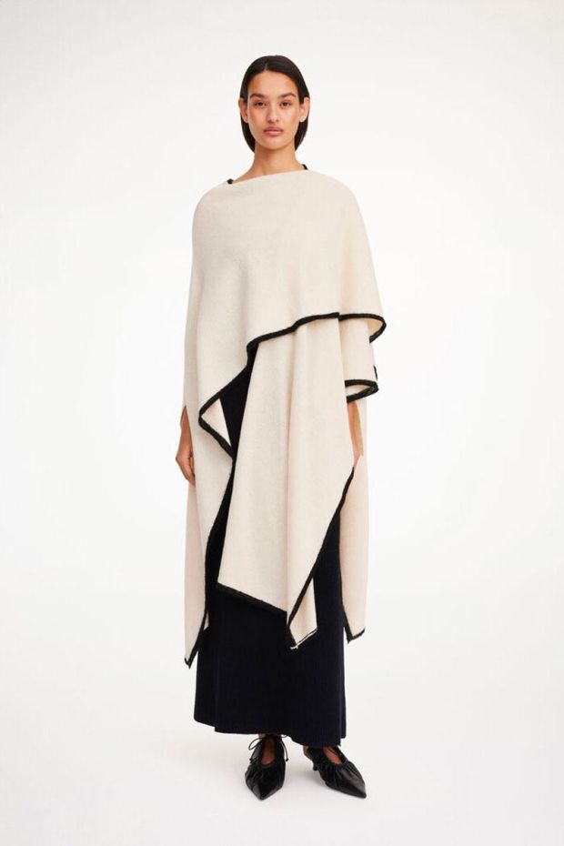 BY MALENE BIRGER Poncho KASSIRA - Oyster Gray 