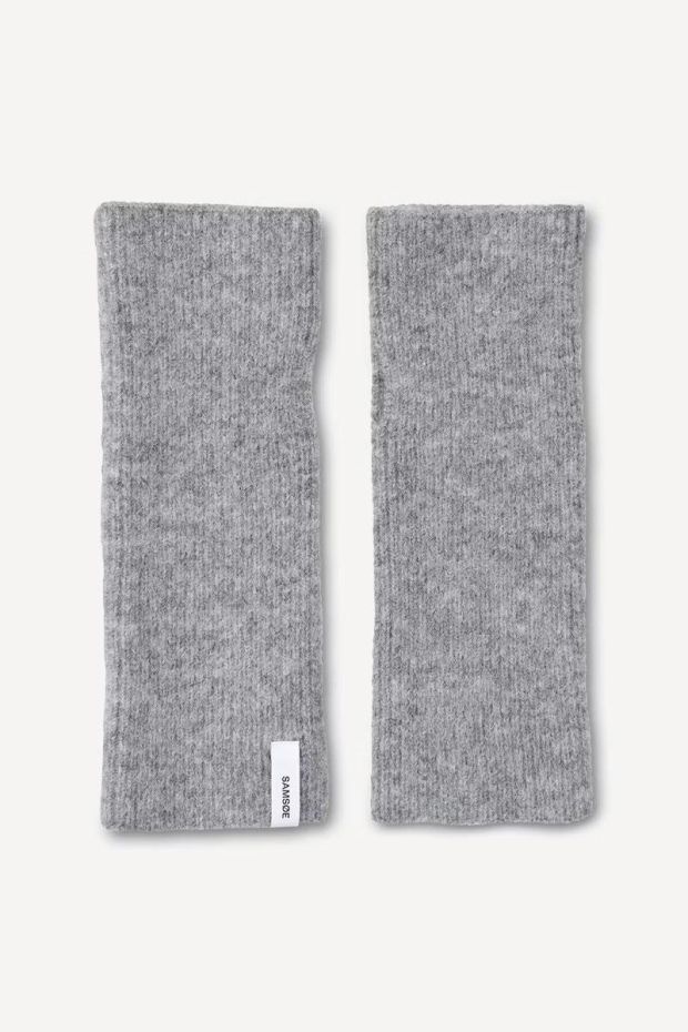 Samsoe Samsoe Mitaines NOR Armwarmer 7355 - Grey Melange 