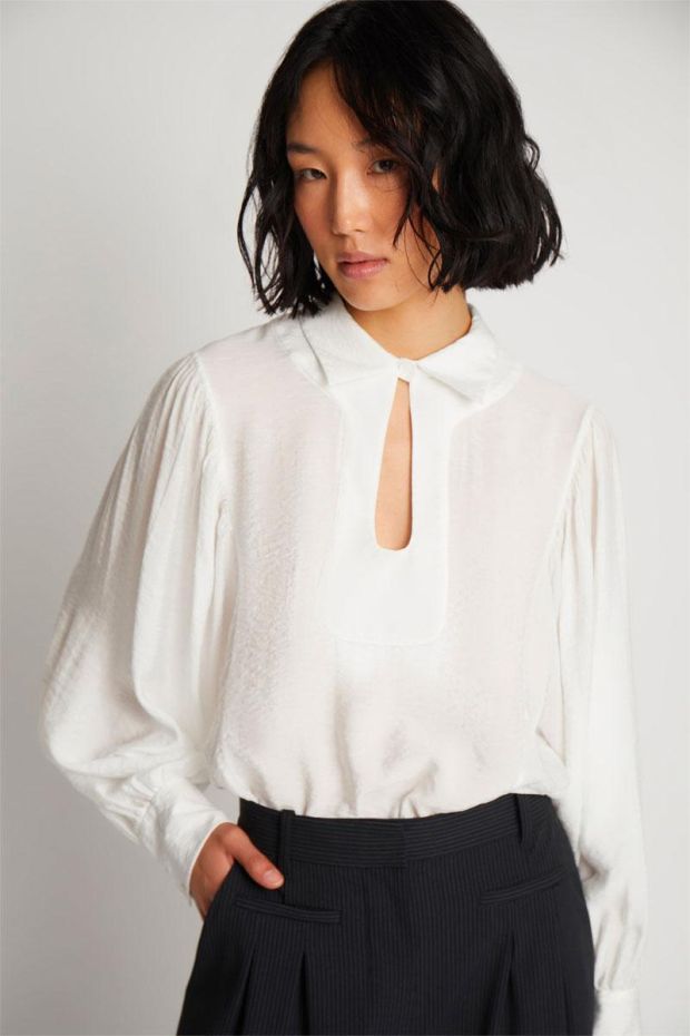 MUNTHE Blouse SHELLCU - White 