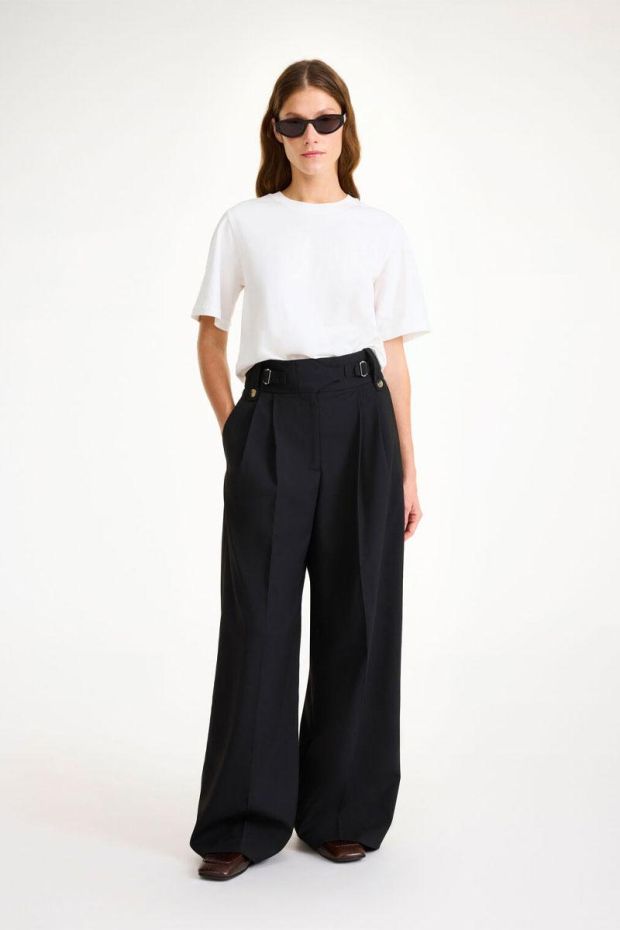 BY MALENE BIRGER Pantalon TAAL - Black 