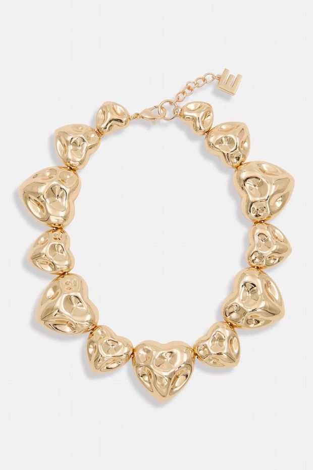 Essentiel Antwerp Collier HALICIA gold heart necklace - Gold 