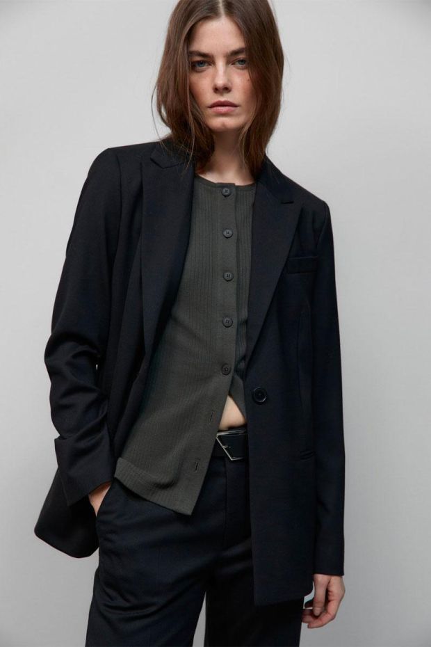 CLOSED Slim Blazer - Black  