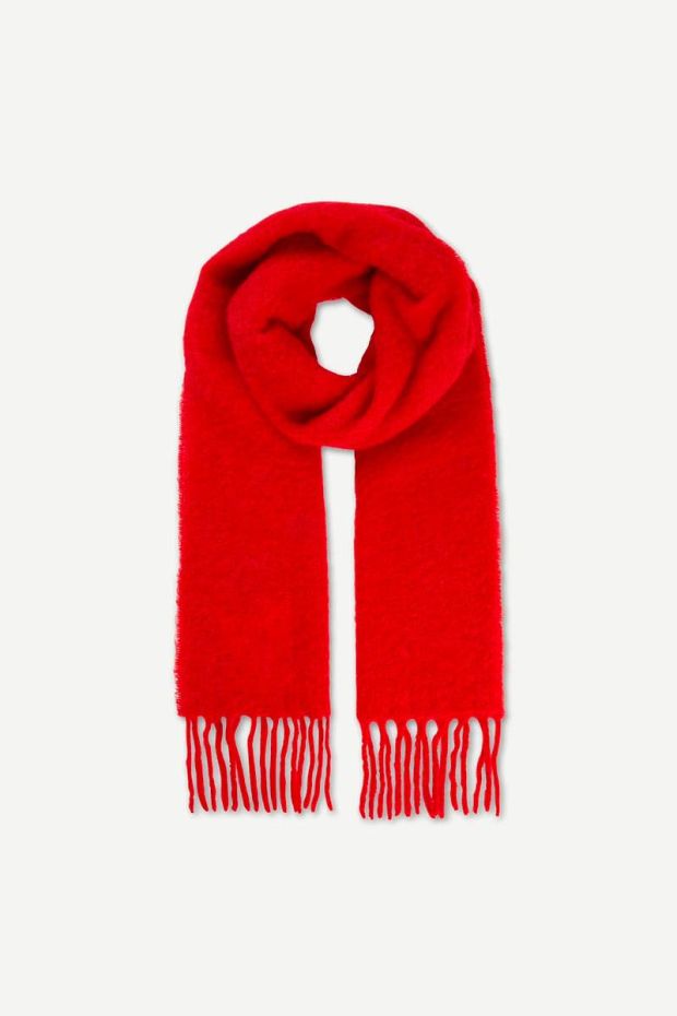 Samsoe Samsoe SAHILMA Scarf 14856 - Scarlet Sage  