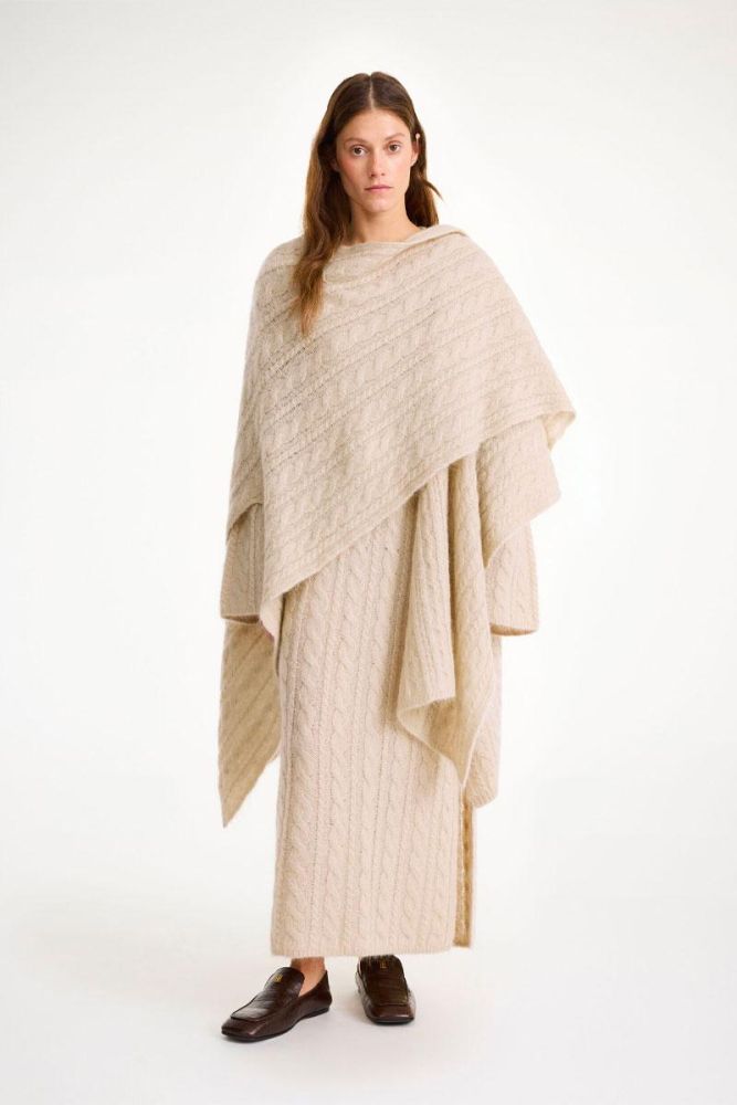 Produit BY MALENE BIRGER Poncho KASSILAS - Lt. Sand 