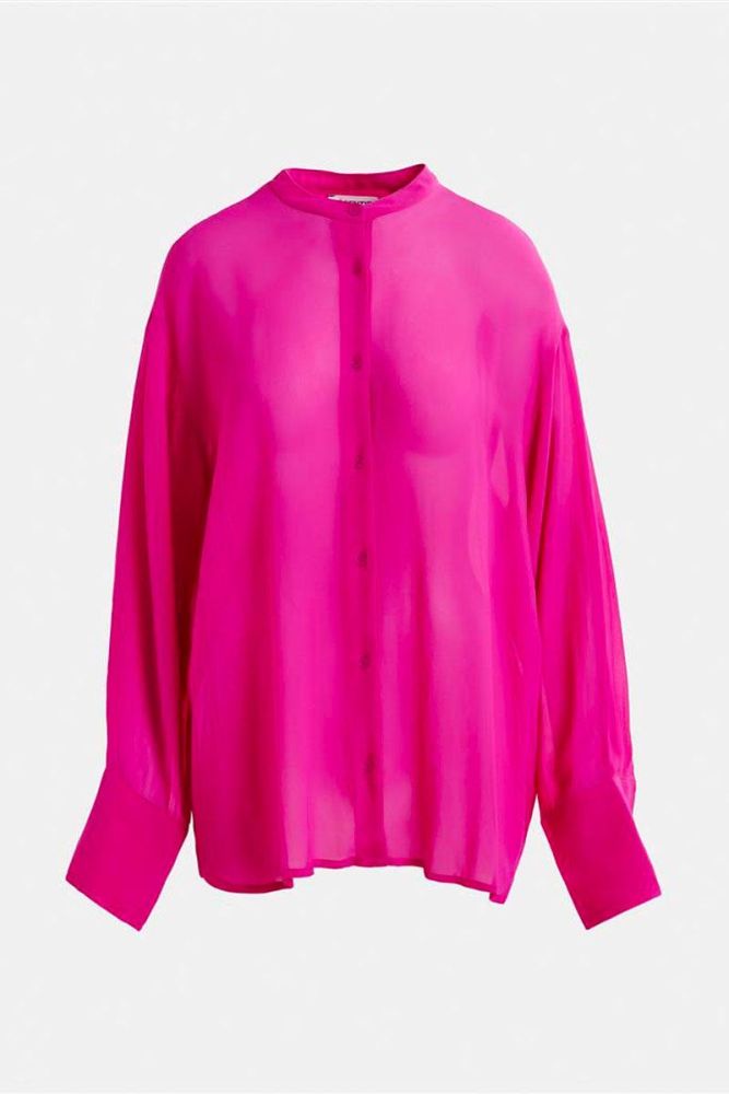 Produit Essentiel Antwerp Blouse HEADACHE oversized shirt - Virtual Pink 