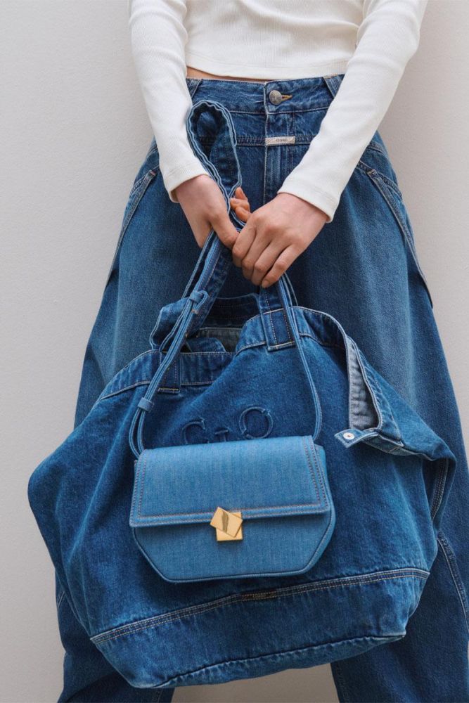 Produit CLOSED BAG Cabas Jeans - Mid Blue  